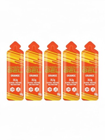 Набор энергетических гелей PowerUp 50 г апельсин