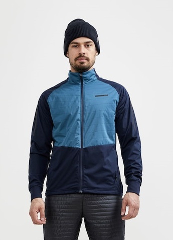 Мужская лыжная куртка Craft ADV Storm темно-синяя