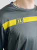 Тренировочный лонгслив Noname Miler LS UX 25 grey-yellow - 4