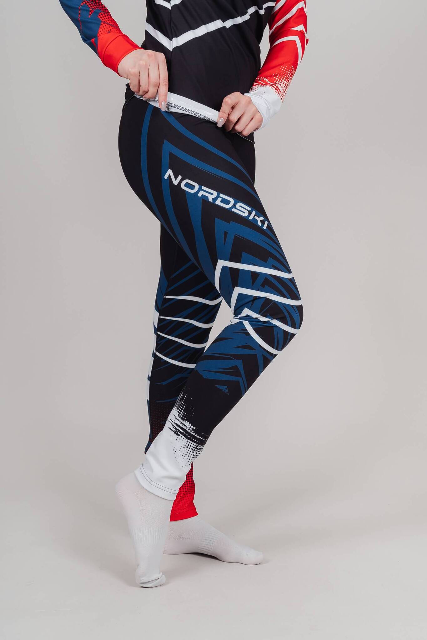 Лыжный гоночный костюм Nordski Pro унисекс black-red - 13