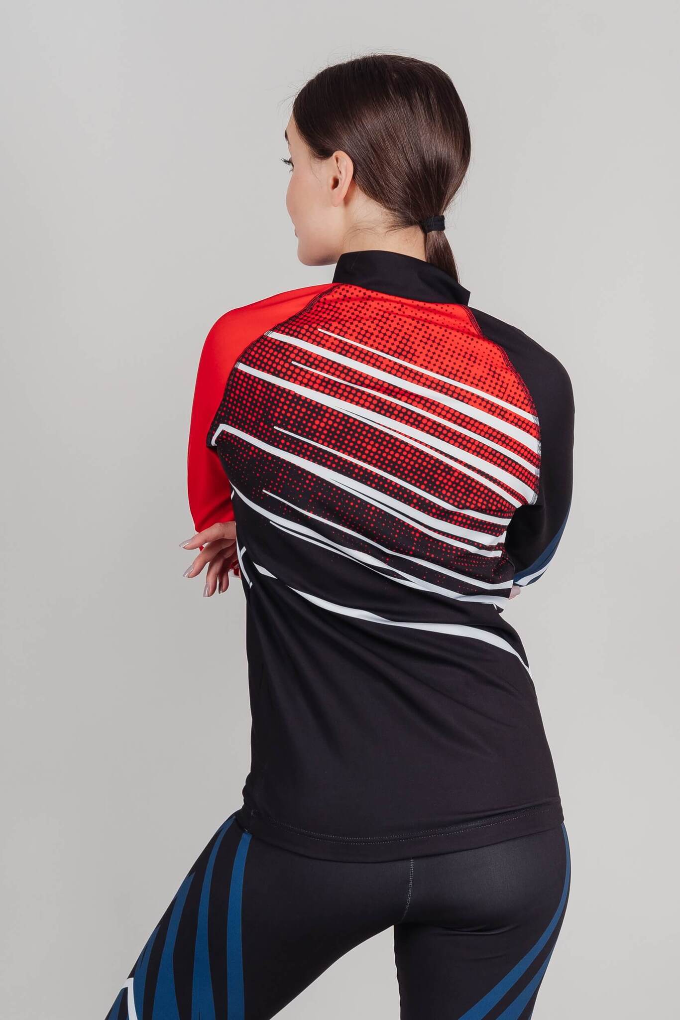 Лыжный гоночный костюм Nordski Pro унисекс black-red - 11