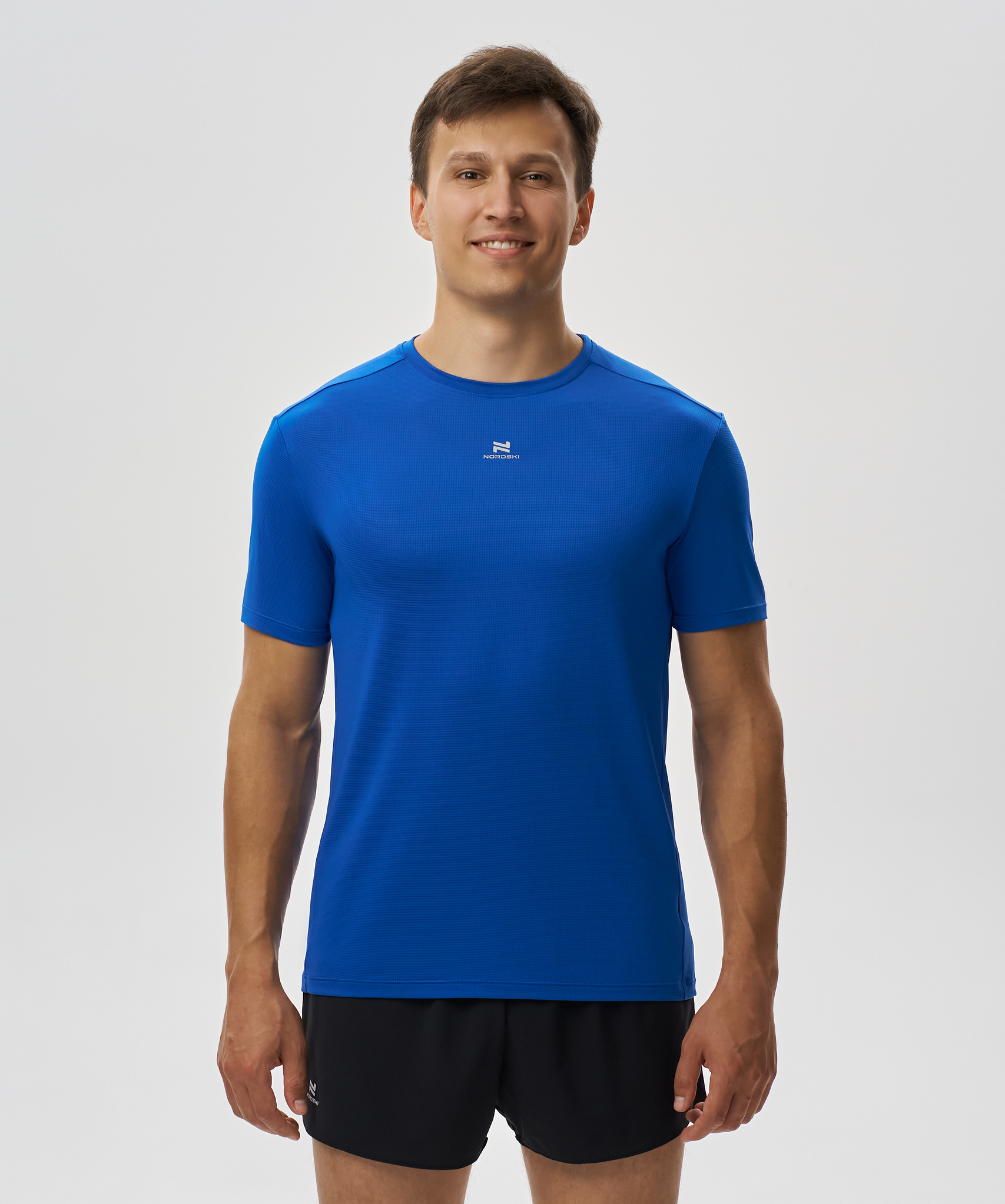 Мужская спортивная футболка Nordski Run 2.0 aster blue