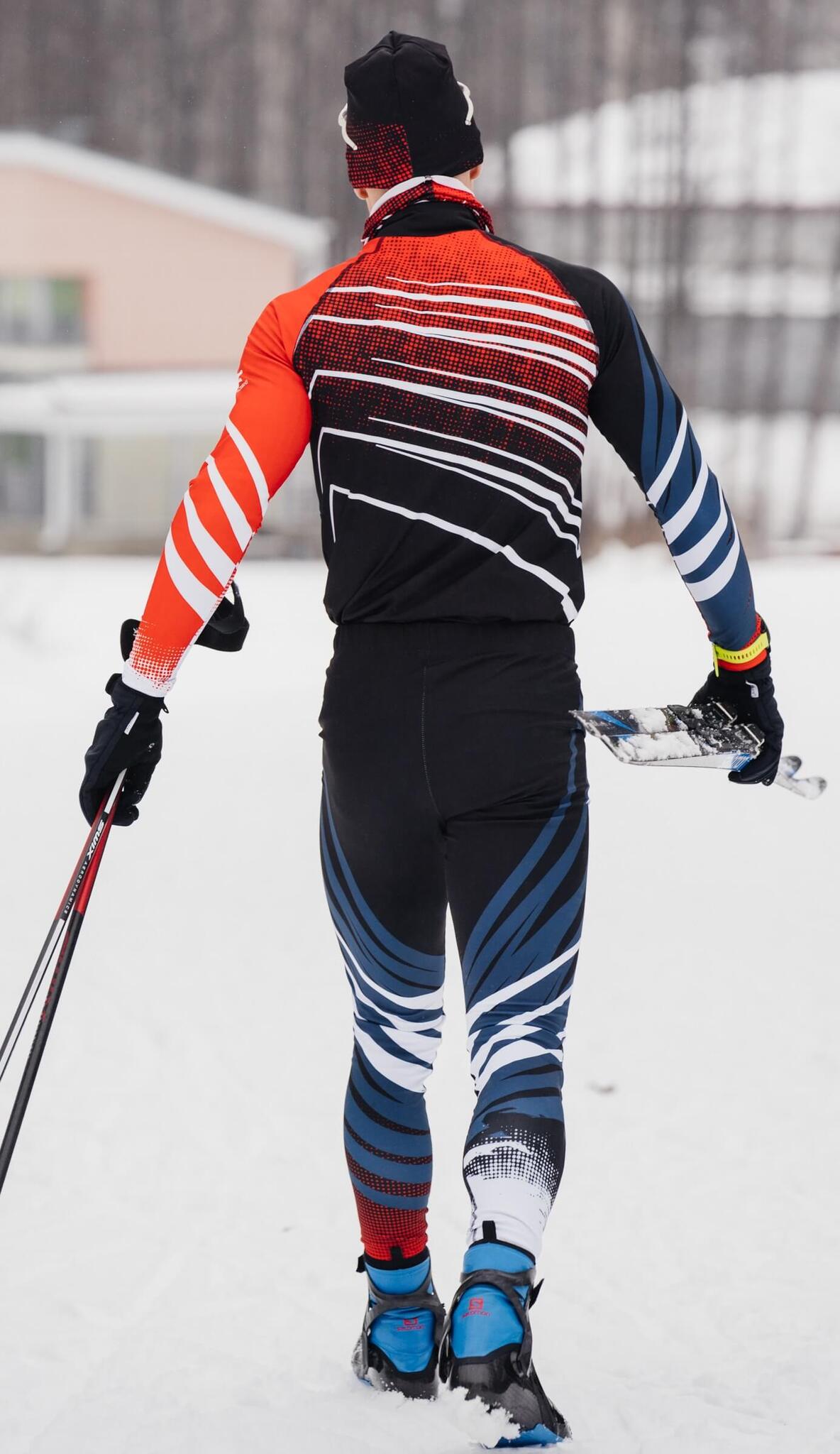 Лыжный гоночный костюм Nordski Pro унисекс black-red - 5