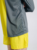 Тренировочный лонгслив Noname Miler LS UX 25 grey-yellow - 6