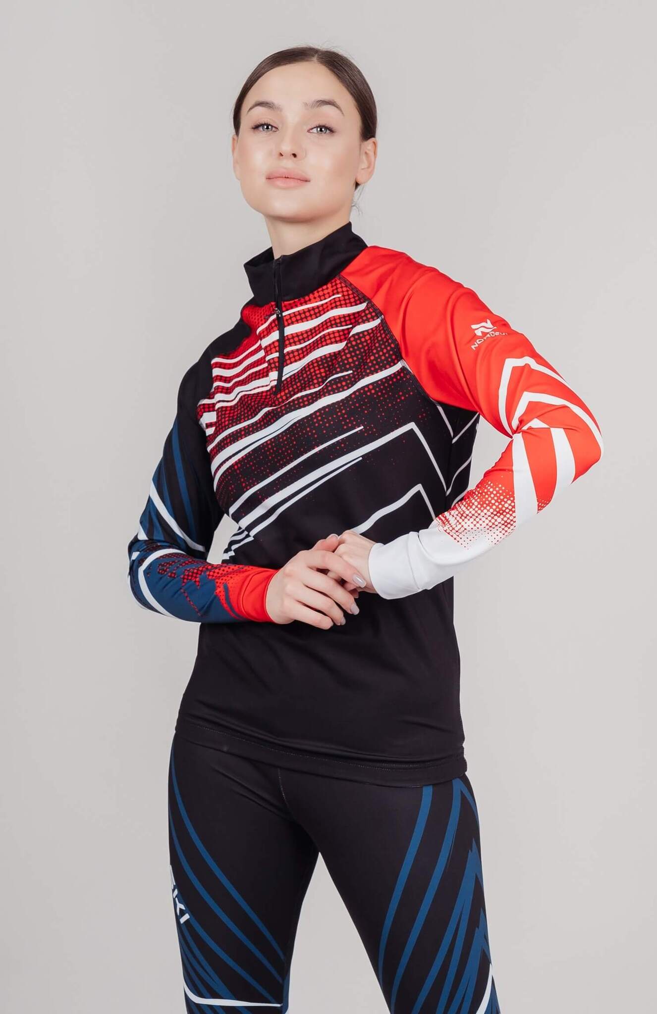 Лыжный гоночный костюм Nordski Pro унисекс black-red - 10