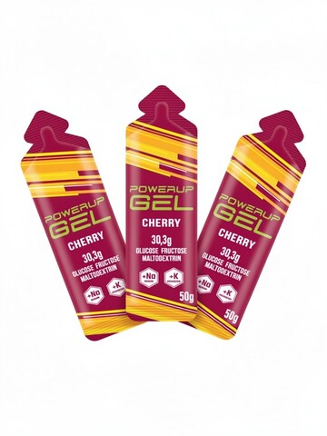 Набор энергетических гелей PowerUp 50 г вишня