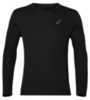 Asics Silver мужская беговая рубашка черная - 1