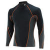 Mizuno Virtual Body High Neck термобелье рубашка мужская черная-серая - 1
