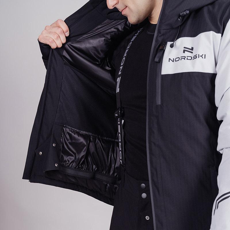 Мужской горнолыжный костюм Nordski Lavin black-grey - 7