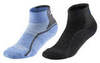 Mizuno Active Training Mid 2p комплект носков голубой-черный - 1
